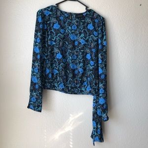 NWOT Who What Wear Floral Top